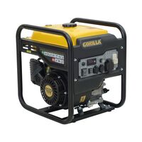 Open Frame Inverter Generator 3500W | 3.2kW Rated Power | 2x USB Outlets | Compact Design by Gorilla Hartman