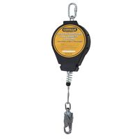 Self-Retracting Lifeline 15m Steel | 4mm Cable | 125kg Load Capacity | Double Action Snap Hook by Gorilla Hartman
