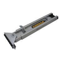 Ladder Leveller with Aluminium Construction | Height Adjustment Up to 28cm | Quick Connect Leg by Gorilla Hartman