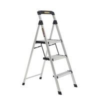 Household Step Ladder with Tool Tray | 120kg Capacity | Compact Folding Design | 0.75m Height by Gorilla Hartman