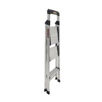 Household Step Ladder with Tool Tray | 120kg Capacity | Compact Folding Design | 0.75m Height by Gorilla Hartman