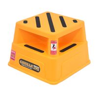 Industrial Safety Step Stool | 175kg Load Capacity | 0.37m Height | Sturdy Base by Gorilla Hartman