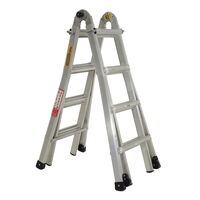 Multi-Purpose Aluminium Ladder | 120kg Load Capacity | A-Frame & Extension Configurations | Gorilla Mighty® 15 by Gorilla Hartman