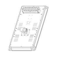 30W Microwave Sensor Solar LED Street Light