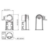 Pole Slip Fitter Bracket for LSL-B Street Lights