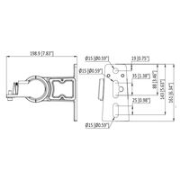 Pole Adjustable Bracket for LSL-B Street Lights