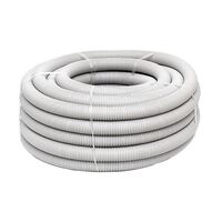 25mm Grey Medium Duty Corrugated Conduit (50m)
