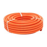 32mm Orange Heavy Duty Corrugated Conduit (25m)