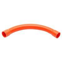 25mm Orange Heavy Duty 90° Sweep Bend