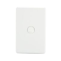 Light Switch 1 Gang - White