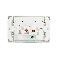 Double Power Point - White