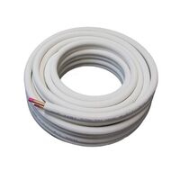 Pre-Insulated Copper Pair Coil - 20m Roll (1/4" - 5/8")