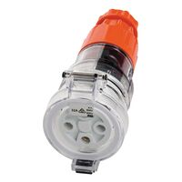 4 Pin Round Extension Socket 40A