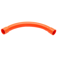 63mm Orange Heavy Duty Sweep Bend