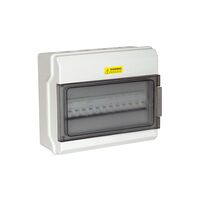 Waterproof Surface Mounting Switchboard | 12 Way