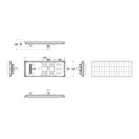 50W Microwave Sensor Solar LED Street Light
