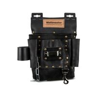 Tool Pouch Leather Suit Electricians 7 Pocket