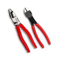 Cable Cutting Pliers 200mm Red Handle W/Bonus WATMA730R