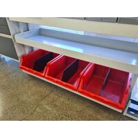 RolaCase Bin Divider For RP240 Bins Black