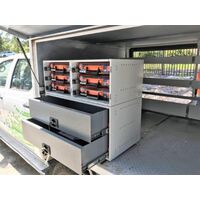 RolaCase Dual Cabinet Kit Assembled With Carry Cases