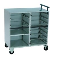 Rolacase Metal Dual Mobile Trolley Kit With 9 Cases Included