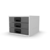 RolaCase Enclosed Cabinet 3x Drawers With 3x RC401 Metal Drawers