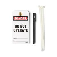 Lockout Tag (Do Not Operate) W/Pen 5 Pack
