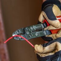 Multi-Tool, Stripper, Crimper, Wire Cutter, 8-22 AWG