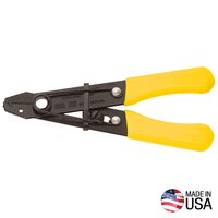 Wire Stripper and Cutter with Spring