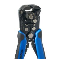 Wire Stripper and Cutter, Self-Adjusting