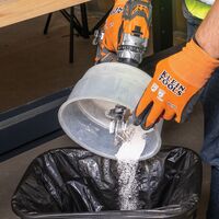 Collapsible Hole Saw Dust Bowl