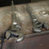 Adjustable Spud Wrench, 27.8 cm, 3.9 cm, Tether Hole