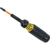 15-in-1 Ratcheting Impact-Rated Multi-Bit Torsion Zone Screwdriver