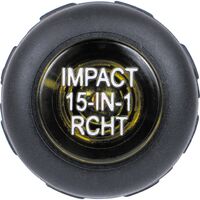 15-in-1 Ratcheting Impact-Rated Multi-Bit Torsion Zone Screwdriver