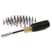 Magnetic Screwdriver with 32 Tamperproof Bits
