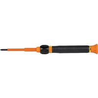 2-in-1 Insulated Electronics Screwdriver, Phillips, Slotted Bits