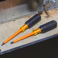 Screwdriver Set, 1000V Insulated Slotted and Phillips, 2-Piece