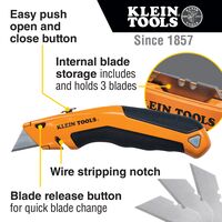 Klein-Kurve™ Retractable Utility Knife
