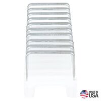 Insulated Cable Staples, 31/64 -Inch x 13/64-Inch, Pk 300