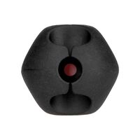 Self-Adhesive Cable Mounting Clips, 1-Slot (10-Pack)