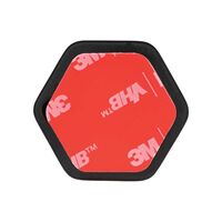 Self-Adhesive Cable Mounting Clips, 3-Slot (10-Pack)