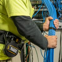 Hook & Loop Tape, 2 cm, 7.6 m, Black, Custom Length Cable Ties