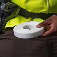 Hook & Loop Tape, 2 cm, 7.6 m, White, Custom Length Cable Ties