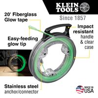 Glow in the Dark Fish Tape, 6.1 m