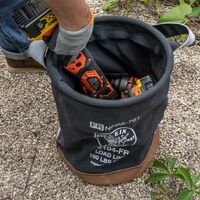 Canvas Bucket, Flame-Resistant, 30.5 cm