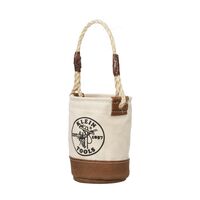 Mini Tool Bucket, Leather Bottom