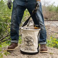 Canvas Bucket, All-Purpose with Drain Holes, 30.5 cm