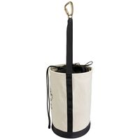 Canvas Bucket with Drawstring Close, 55.9 cm