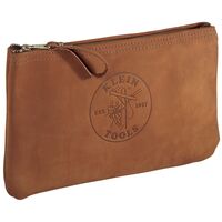 Zippered Bag, Top-Grain Leather Tool Pouch, 31.8 cm