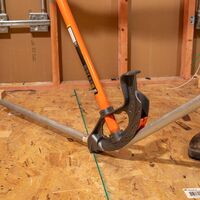 Iron Conduit Bender Full Assembly, 1-Inch EMT with Angle Setter™